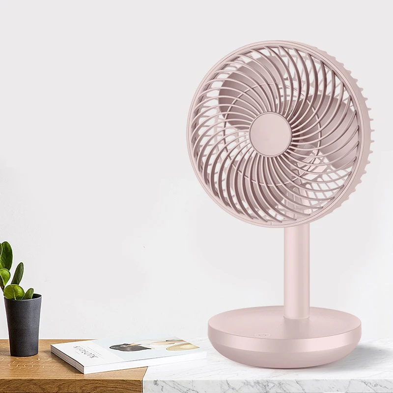 portable usb desk and table fan 4000 mah rohs small 10000mah charged stand mini fan rechargeable electric fan ventilador