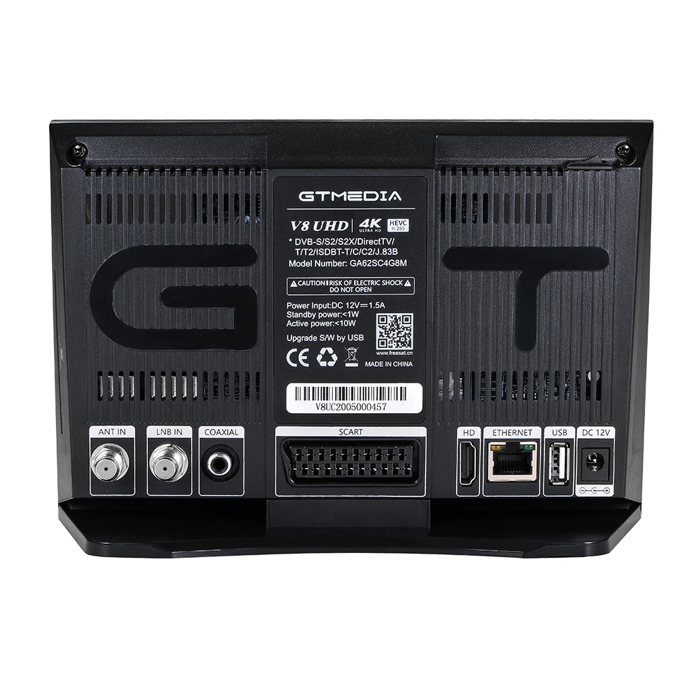  Комбинированный ресивер 4K GTmedia V8 UHD FTA DVB S2/S2X T2 кабель ISDBT ATSC спутниковый