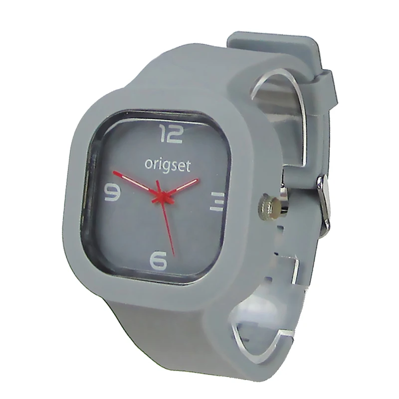 Customize Making your own mold 5ATM Waterproof New design High Quality Silicon Watch Promotional items