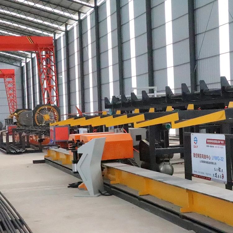 
Automatic two-way two head vertical CNC wire bender machine 