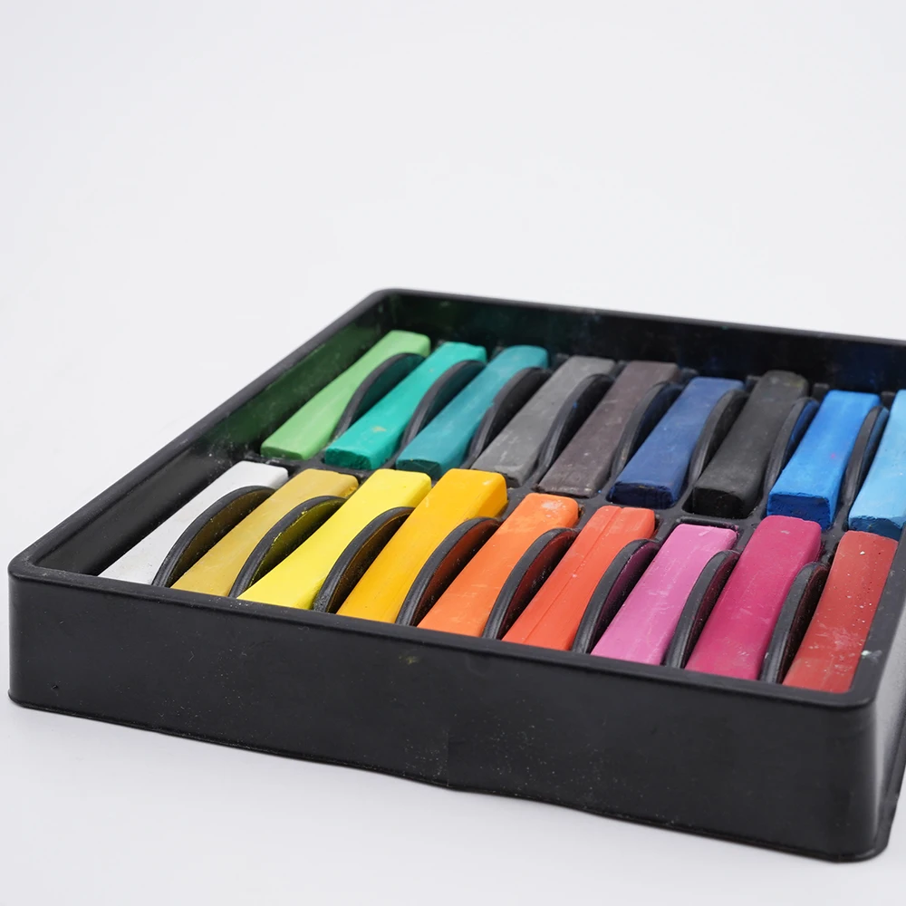 Factory hot sales colorful children drawing ice cream shape popular school chalk stick