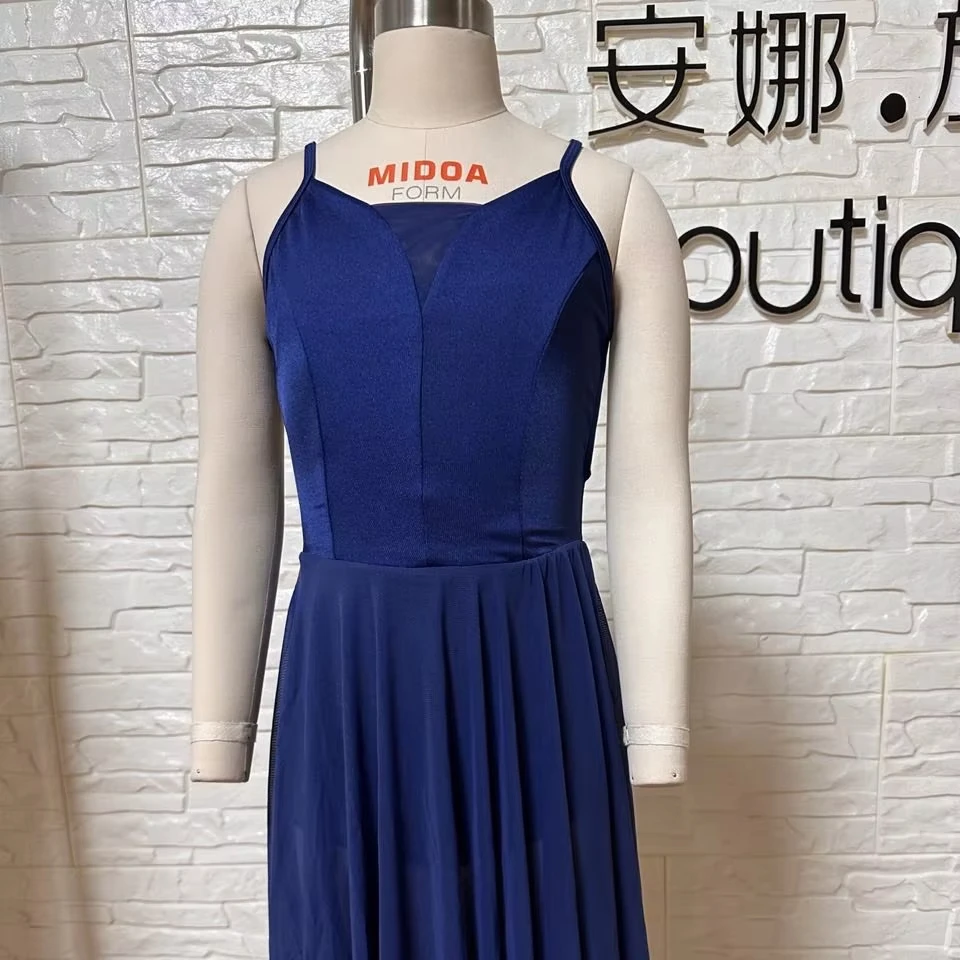 Factory Modern Girl  Dance Dress One Piece Lyrical Costume  for Adults & Children Stage Performance  Wear