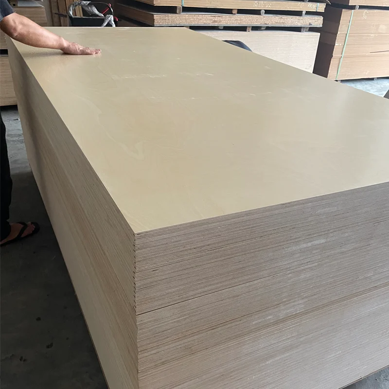 Китайский завод фанерный лист 4x8 березы 3 слоя 5 слоев 9 фанера Белая береза для мебели