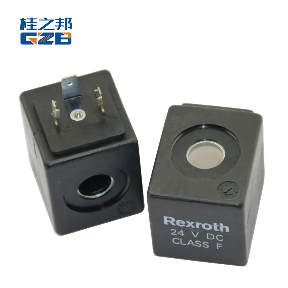 Гзб деталь экскаватора 24v электромагнитный клапан катушки Rexroth-24VDC для Главный гидравлический насос с использованием геотермальной энергии (24VDC)R901083065