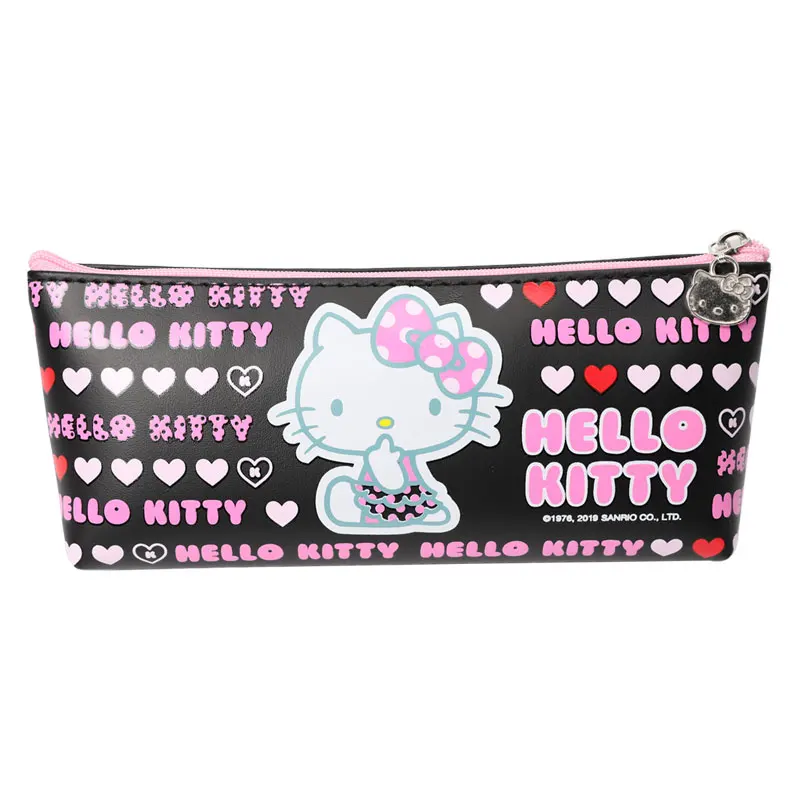 TOPSTHINK Girls hello kitty cosmetic multi function special zipper buckle cute makeup bag pencil pouch