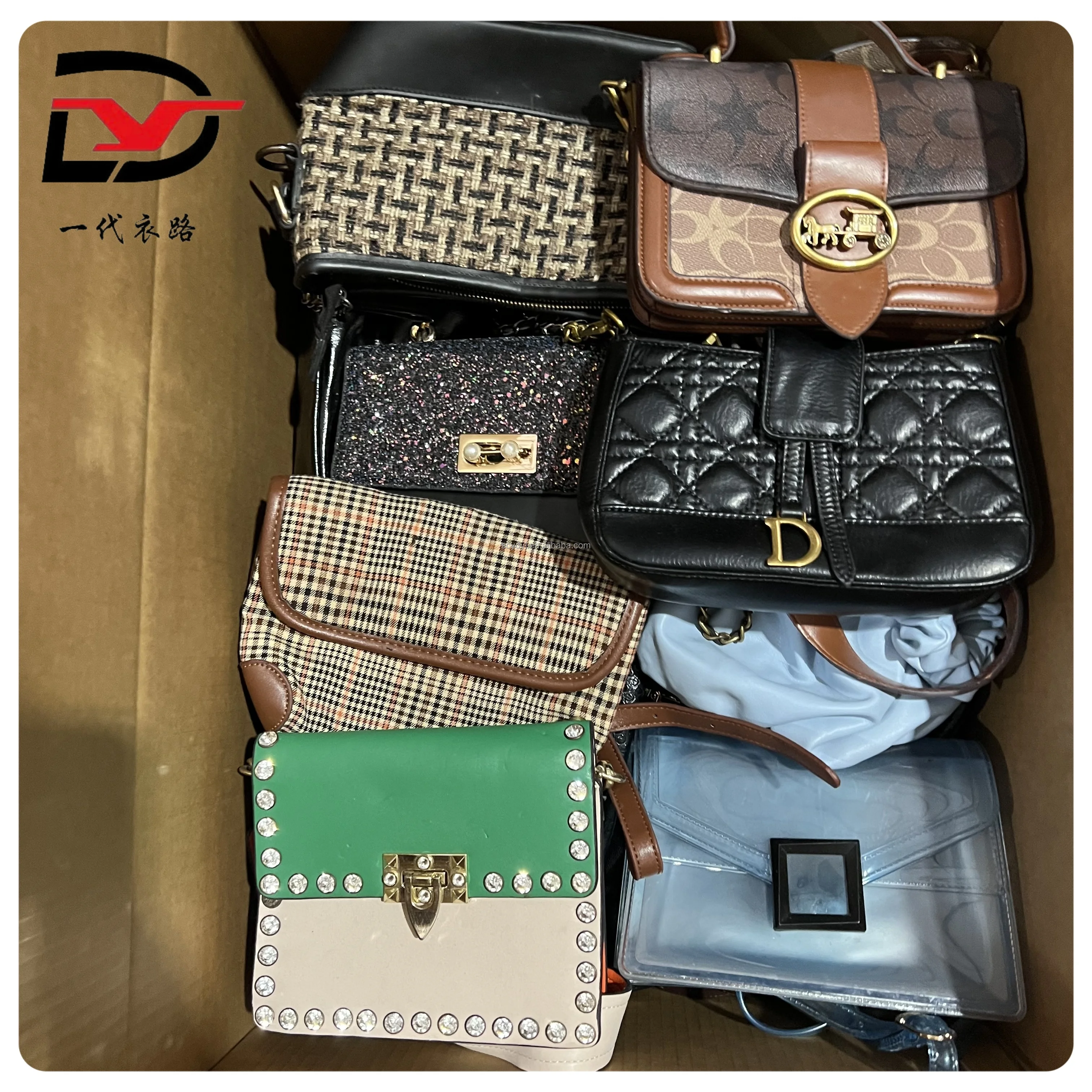 A15-s 5A grade second hand Korean premium bags bale used ladies small sling bags ukay ukay high quality handbags