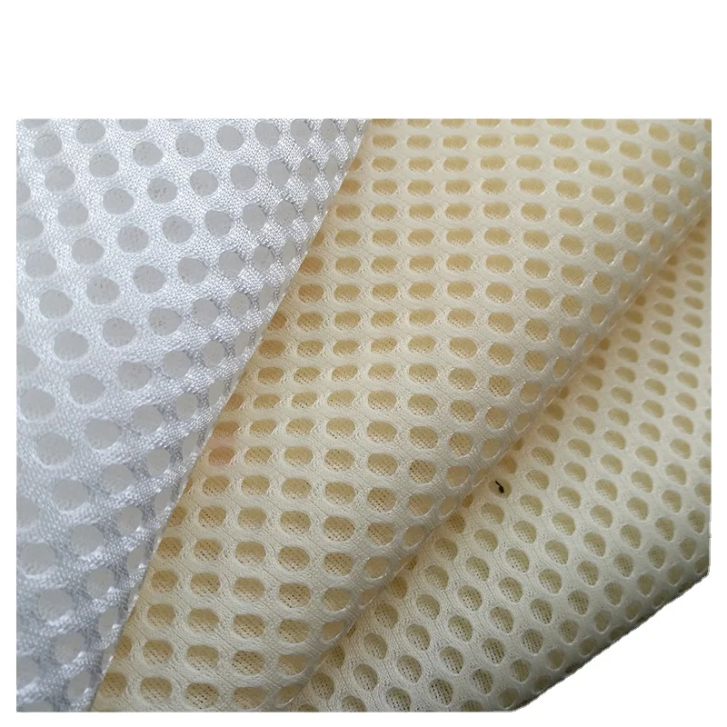 thin durable 3d sandwich mesh fabric for make seat  Stroller mat car seat cloth bag pillows  hats cushions pad   sneaker