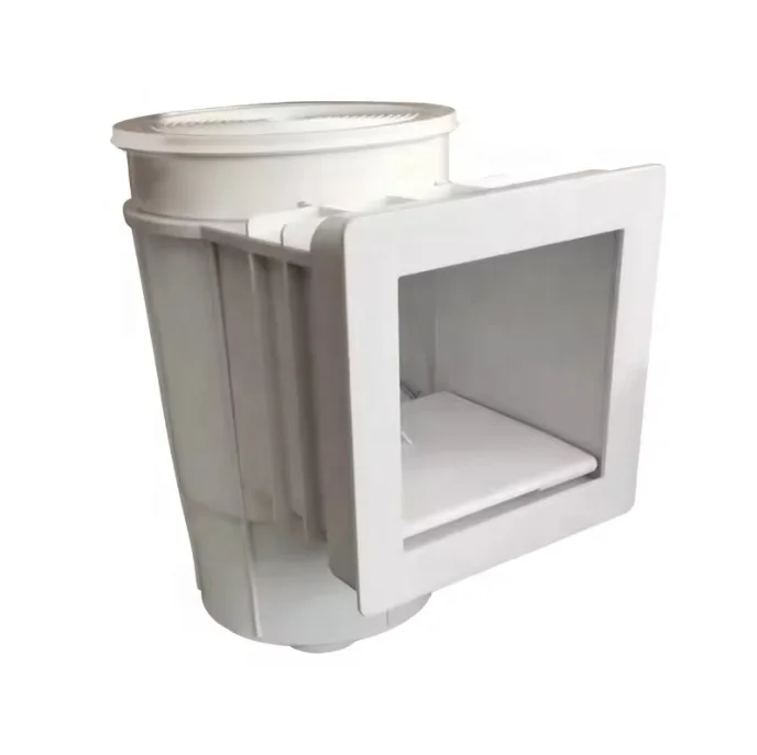Swimming Pool Accessories Fittings ABS Wall Skimmer Plastic Skimmer With Wide Mouth hung filter machine skimmer basket net