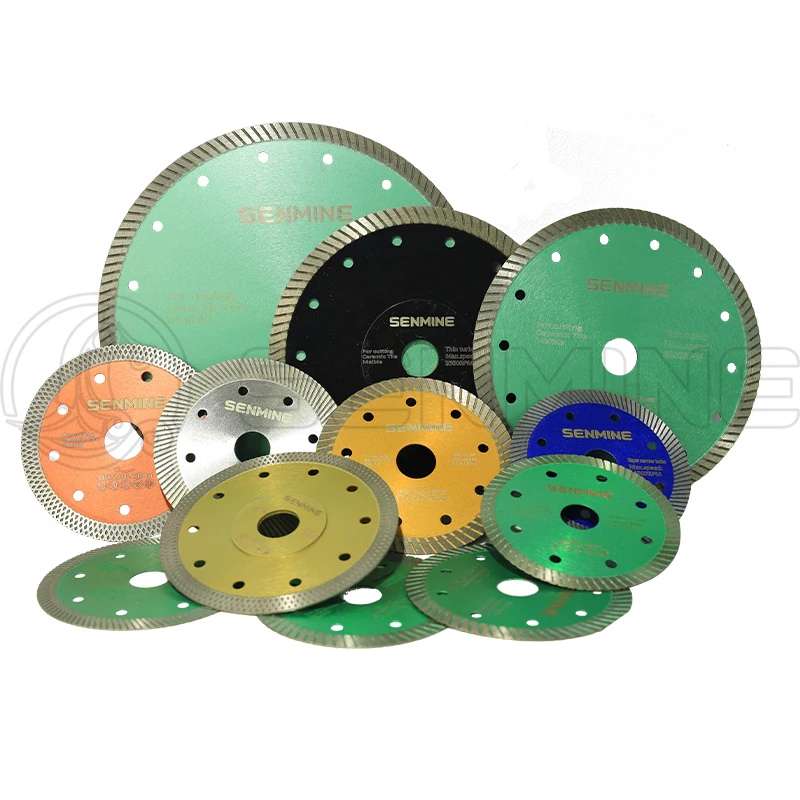 Hot Pressing 110mm discos de corte diamantado Stone Diamond Saw Blade for Online Sale