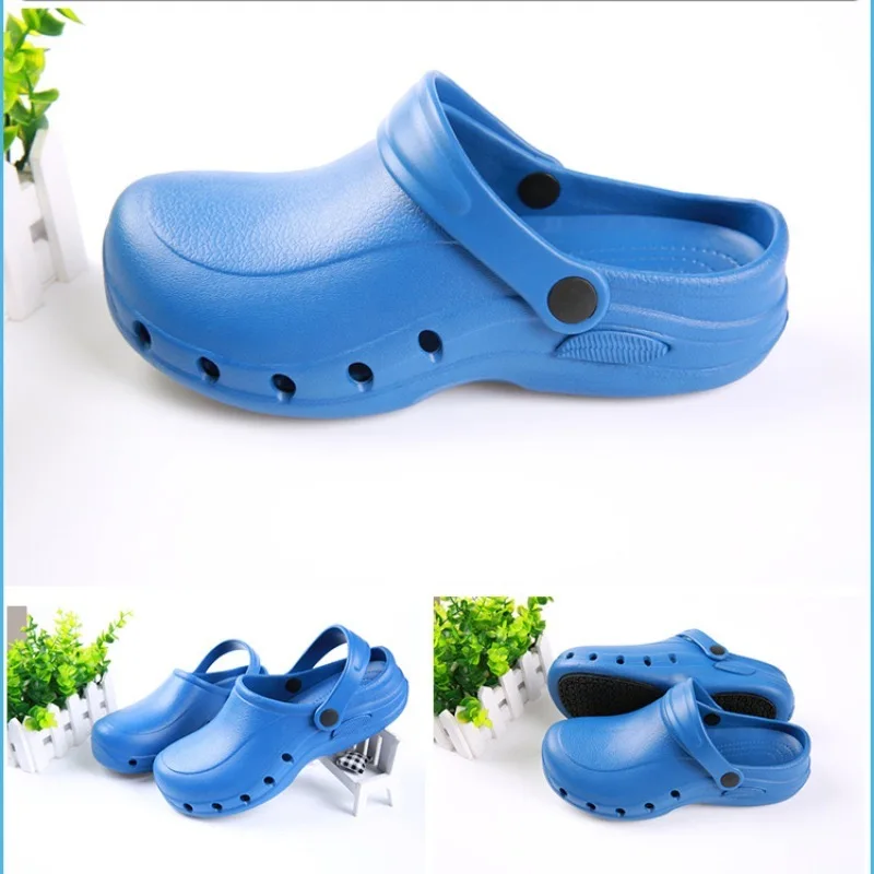 Closed-Toe EVA Nursing Clogs Anti-Slippery Hospital and Medical Shoes