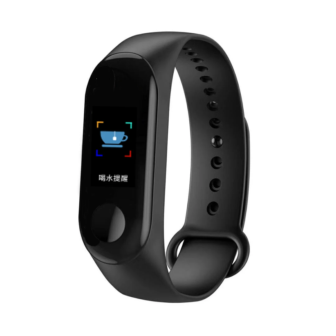 Wholesale M3 Fitness Tracker OLED Display Heart Rate Monitor Waterproof Sport Bracelet Activity Wristband SmartWatch