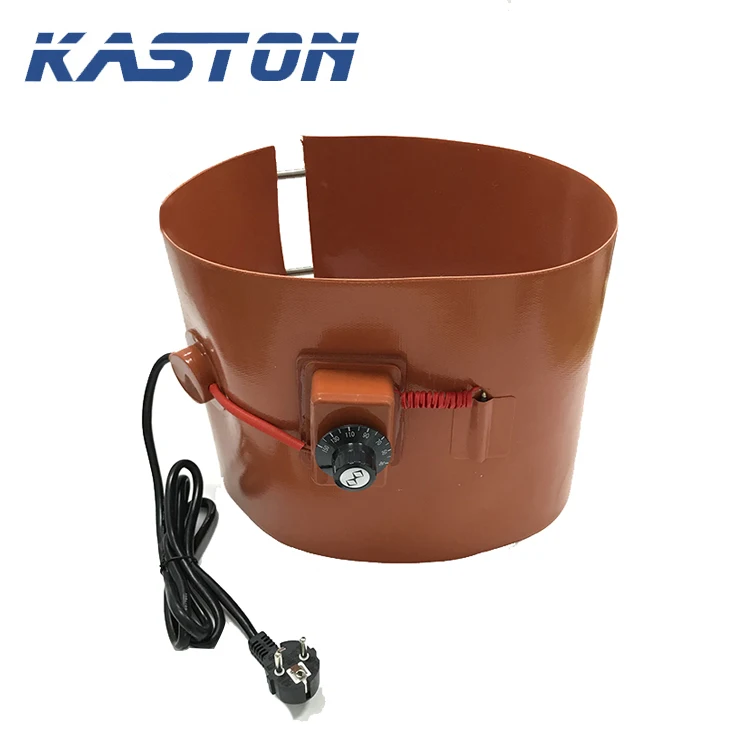 Высокая температура 220v 1000w 2000w 3000w 200 л Электрический гибкий бочки для нефтепродуктов band Силиконовый ленточный нагреватель