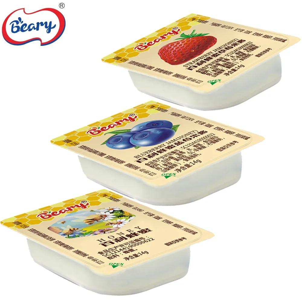 Beary Honey Jam Natural Honey Jam Wholesale Jam with in Sachet