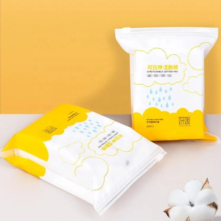 Free Sample Always Cosmetic Cotton Skin Care Pads Manufacturers Jumbo Cotton Pads