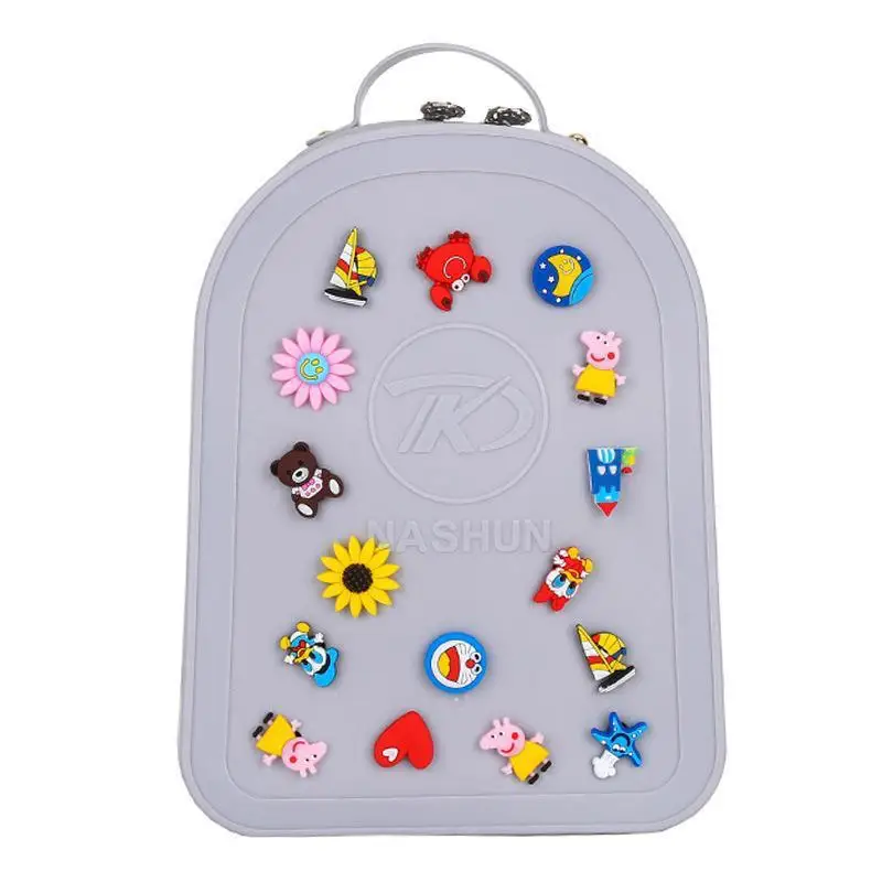 Oem Custom Logo Packs School Bags Backpack Cute Bag Mini Designer Carton Themed Small Back Pack Silicone for Kid