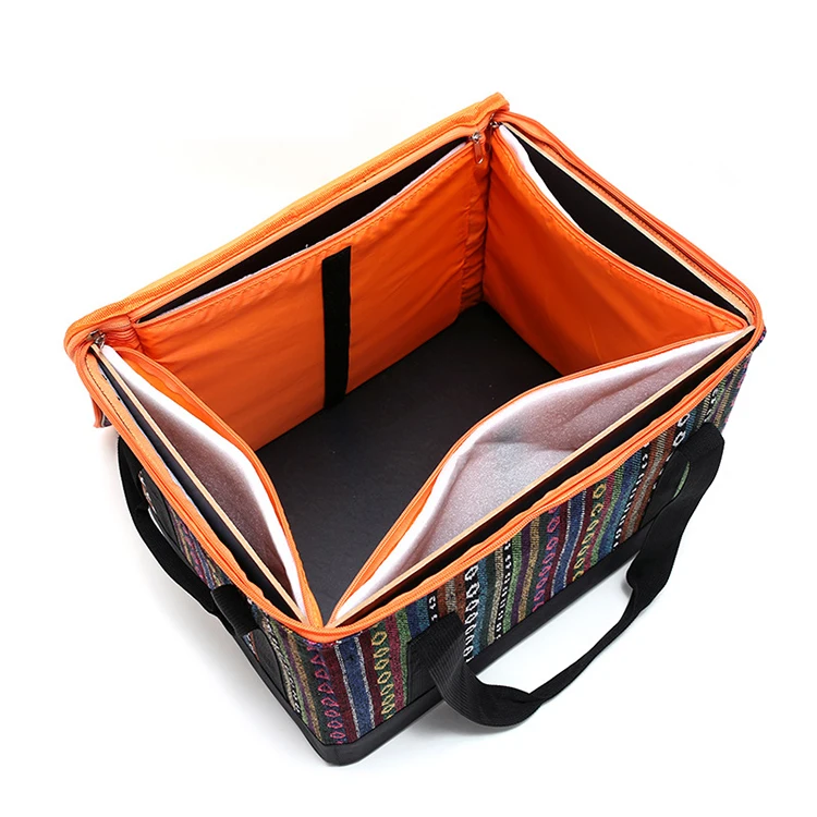Hot sale Folding Insulation Picnic Ice Pack Food Delivery Bag Lunch Thermal Bag Cooler Bags