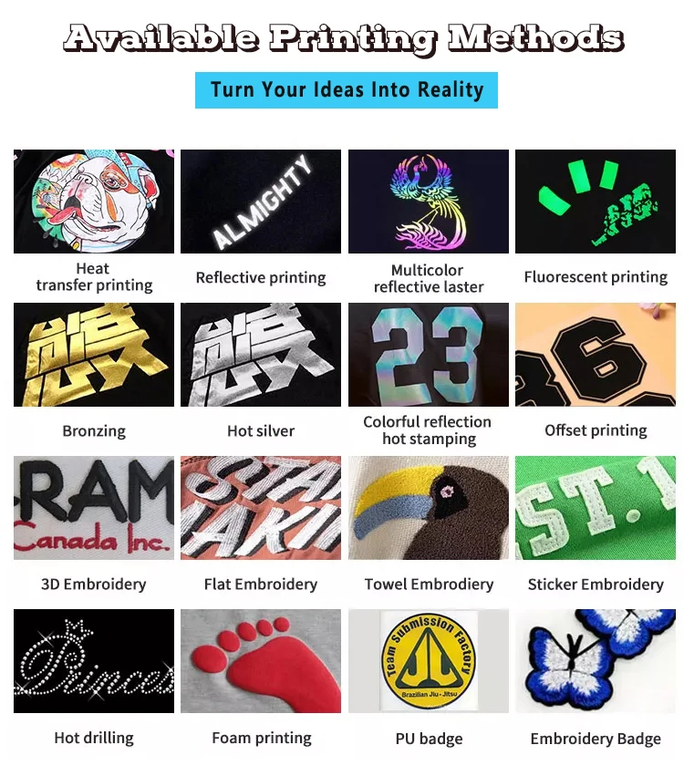 Custom Heavyweight Pullover Zipper Printing 100% Cotton Hoodie Zip Up Hoodie