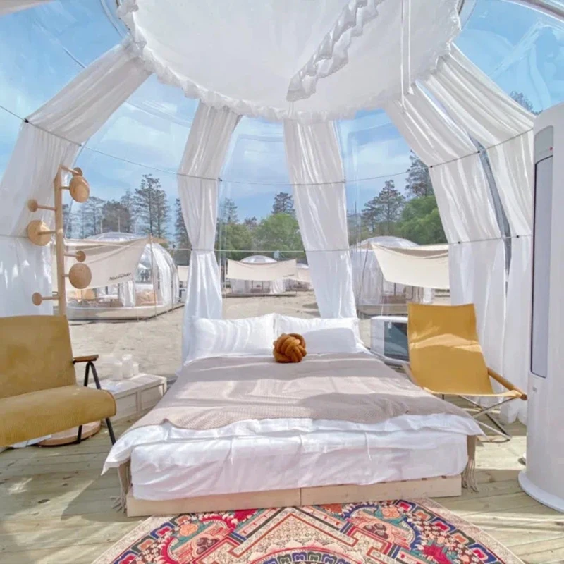 Transparent tent Outdoor Bubble House Spherical star tent Internet Celebrity Sun Room Homestay Restaurant Outdoor camping tent