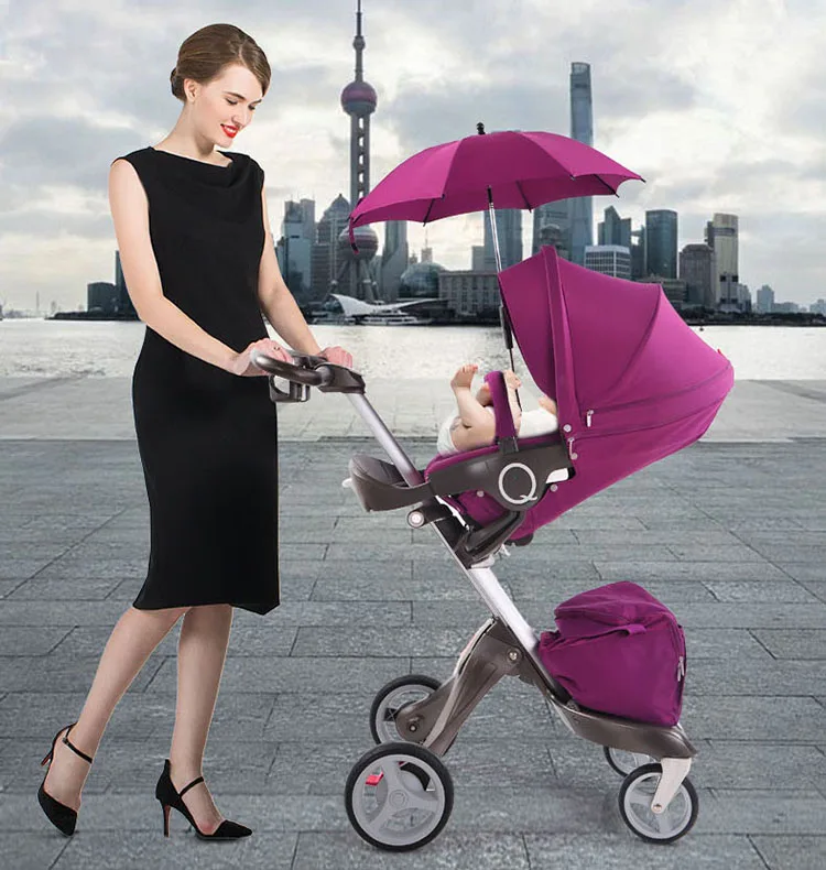 Kids/Baby Travel System, 3-in-1 Baby Stroller,High Landscape Baby Stroller/perambulator/Foldable/adjustment