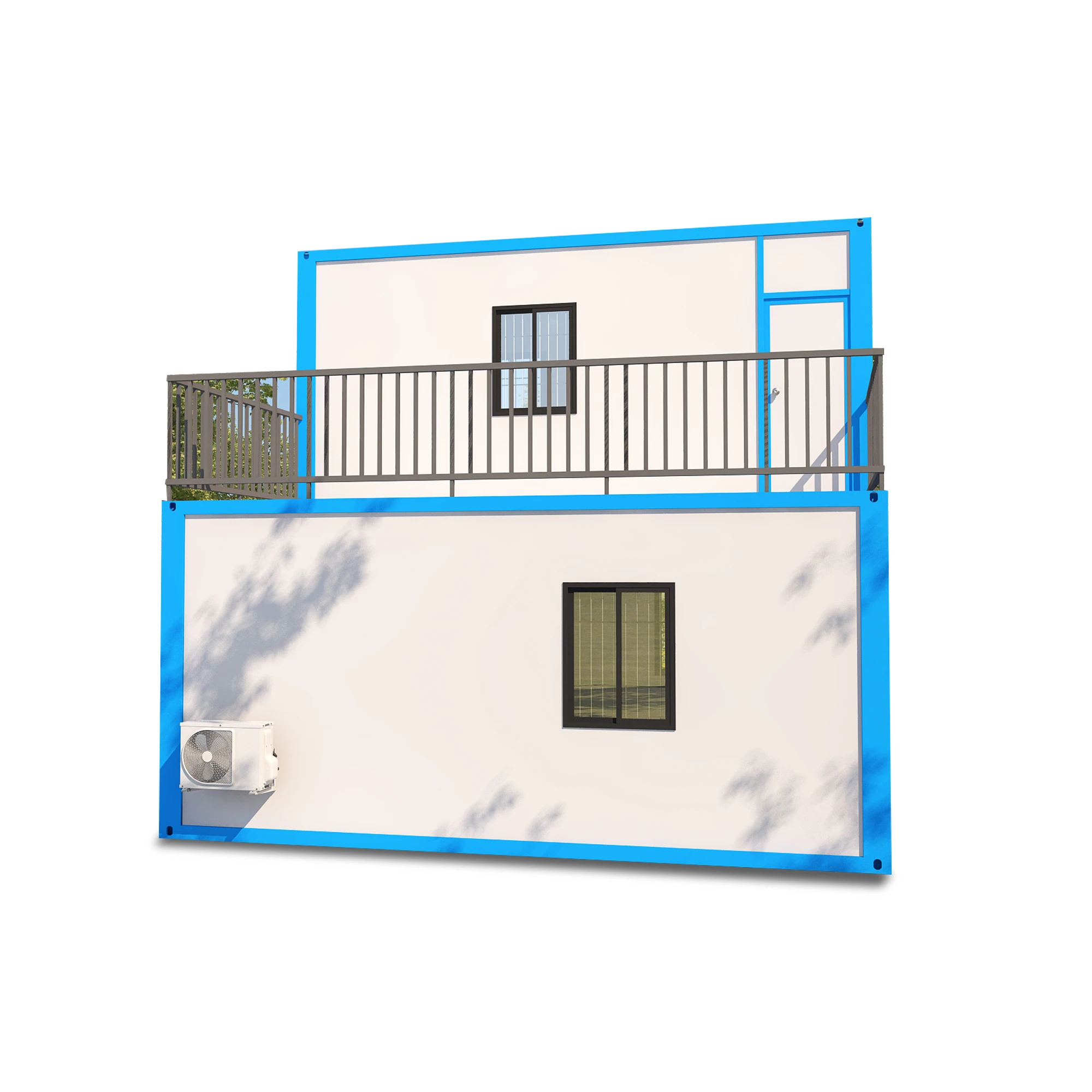 Promotion 2 story 3-rooms cheap  pre manufactured house homes office cabin