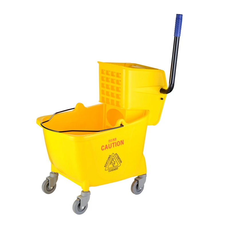 Hospital Janitorial Cart hotel room service equipment other supplies housekeeping cleaning trolley mop wringer