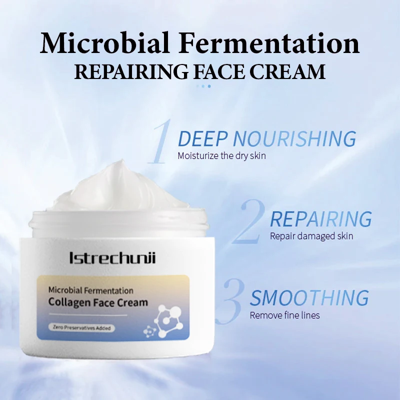 Hot Selling Bio Collagen Personal Repair Face Cream Face Anti-Wrinkle Firming Moisturizing Anti-Aging Collagen Face Cream