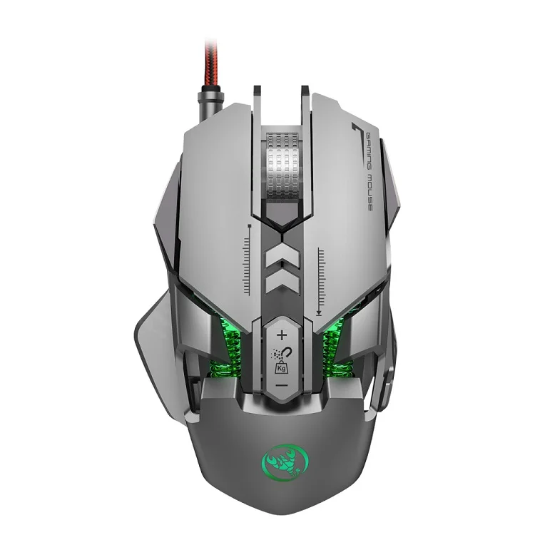 Original 6400 DPI Optical Sensor 7 Independently Buttons USB Professional PC OEM New Wired Gaming Mouse