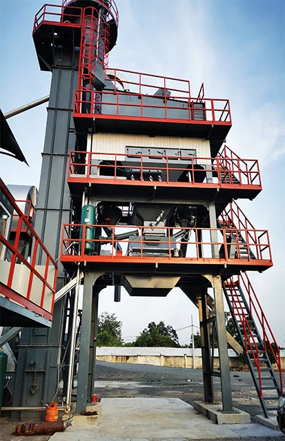 Асфальтосмесительная установка LB1500 120 т/ч, поставщик в Китае