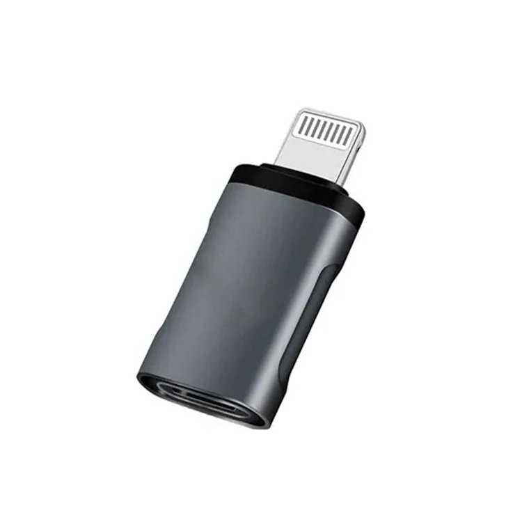 Переходник USB OTG с Type C на 8 Pin для IP 12 11 Pro Max X XS XR 8 7 Plus
