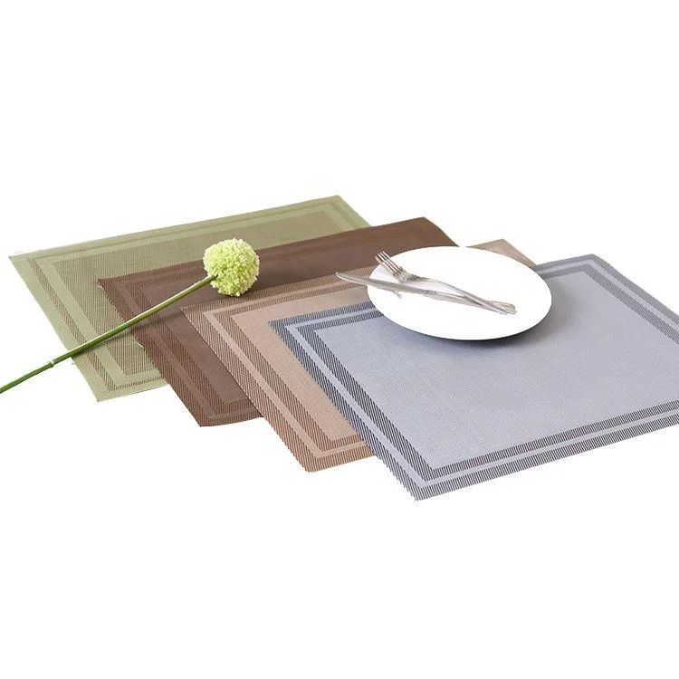 PVC placemat / dinner / table / plate mat