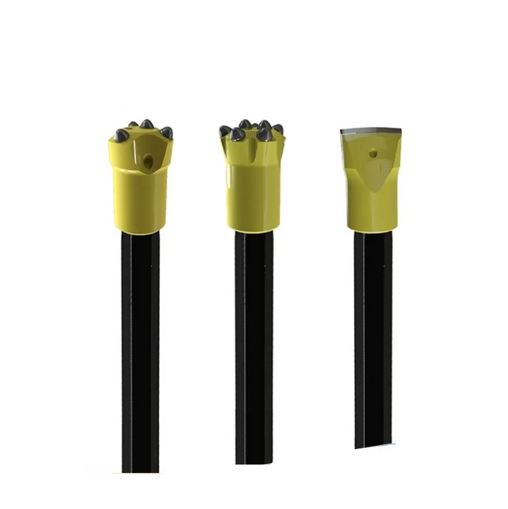 M60 Carbide ball tooth Trapezoidal threaded tapered drill bit