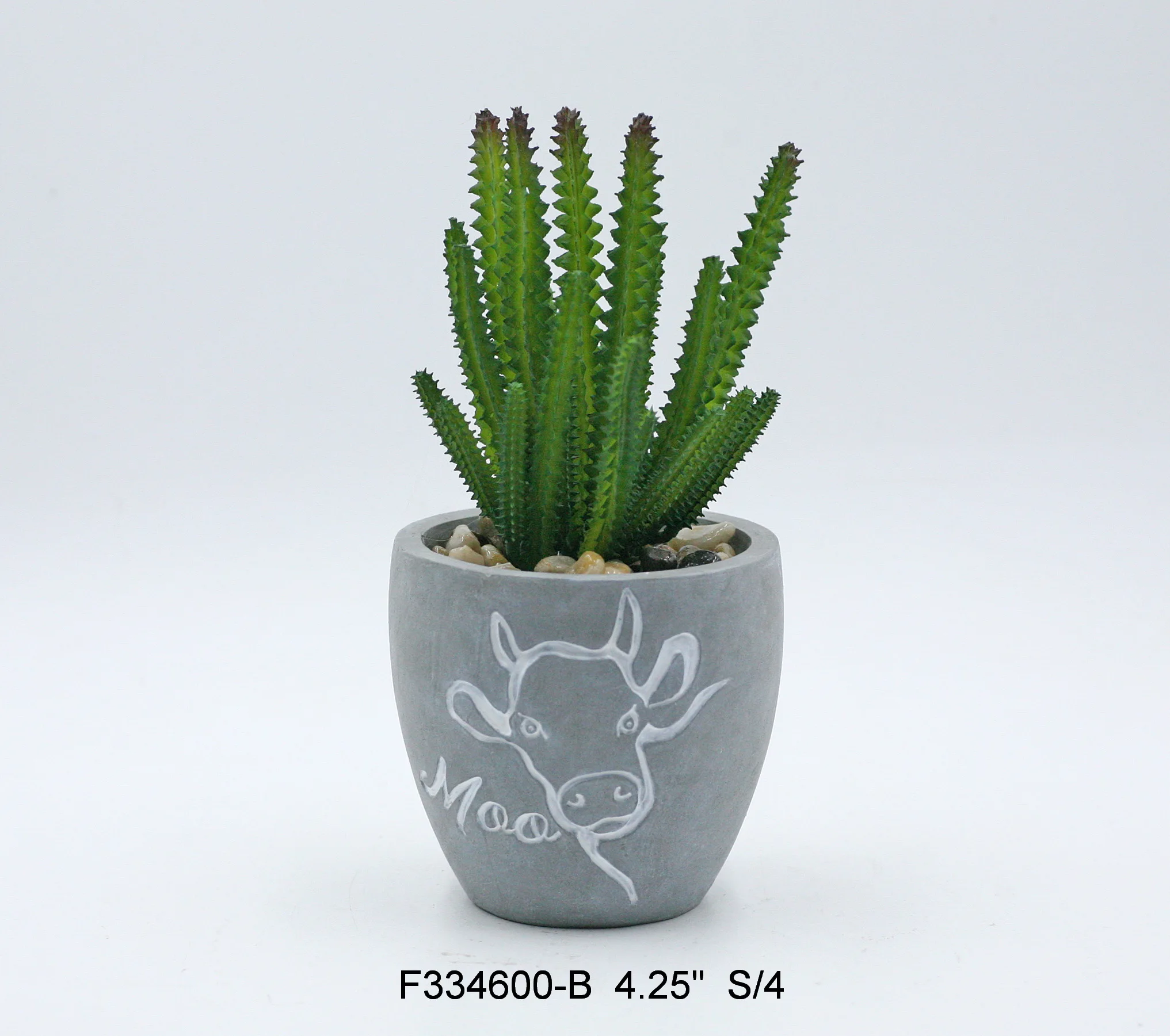 2023 new design resin garden decorations various fake flower design green plant products