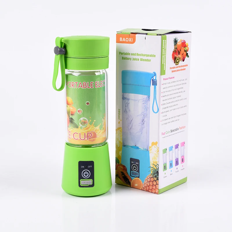 
Лидер продаж, беспроводной портативный блендер, 6 лезвий, usb блендер, портативная соковыжималка 
