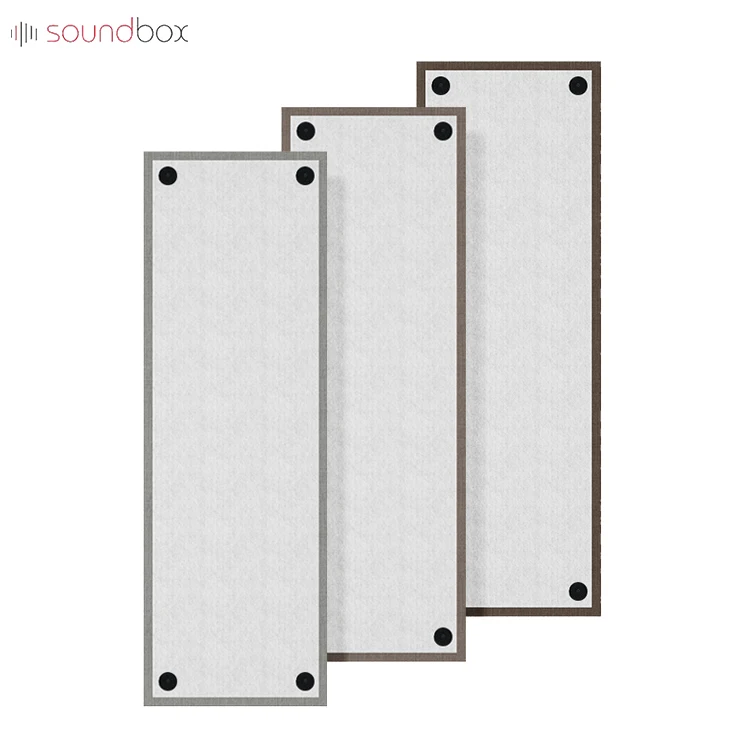 Eco-friendly acoustic wall panel sound absorbing decorative fabric polyester fiber acoustic panels