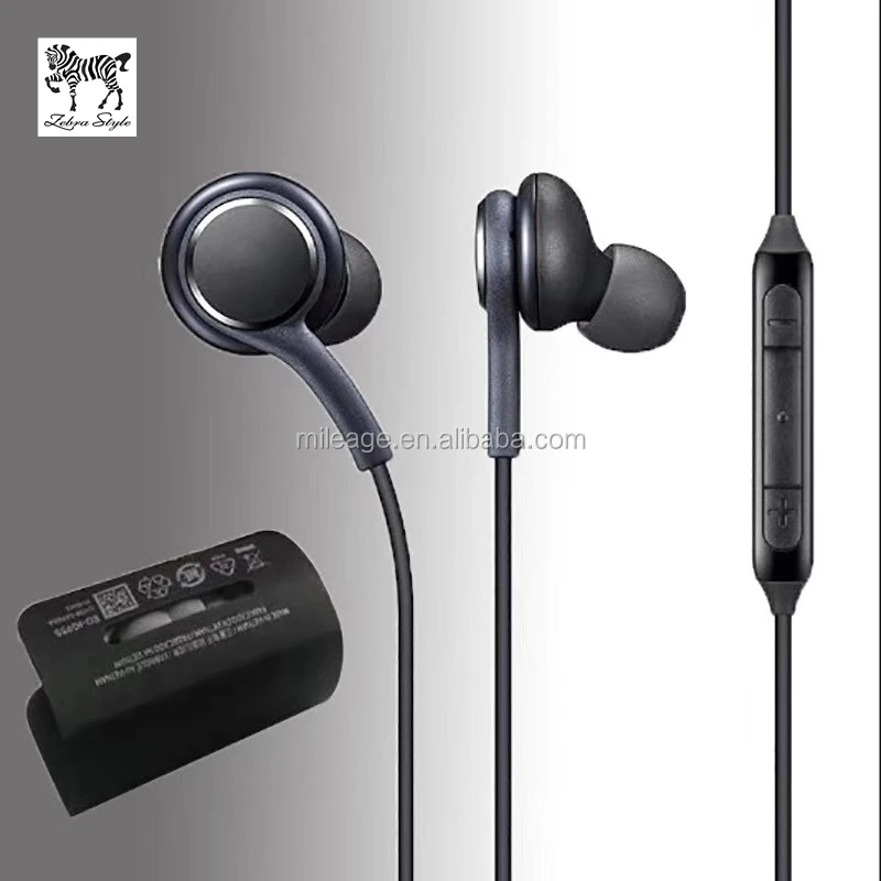 Original Oem Quality Headset In Ear Headphones With Remote Mic for samsung S10 akg 3.5mm jack earphone With packaging