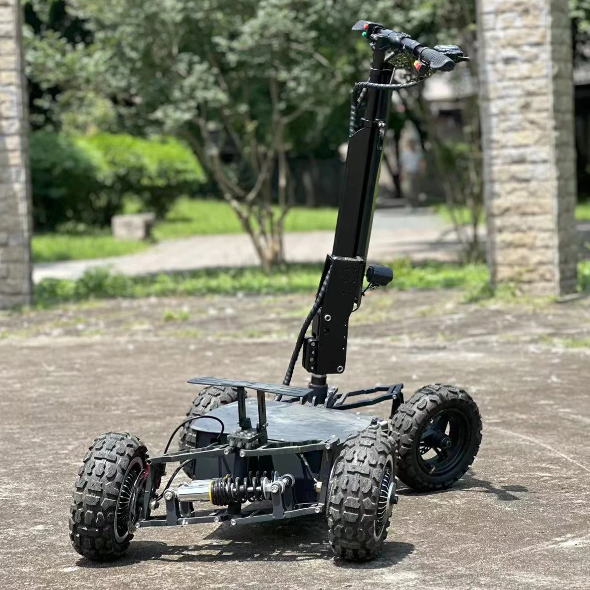 2024 новая технология 11 дюймов 14 4WD 6000 Вт двигатель 48 В 21/30 А/ч Электрический городской внедорожник скутер