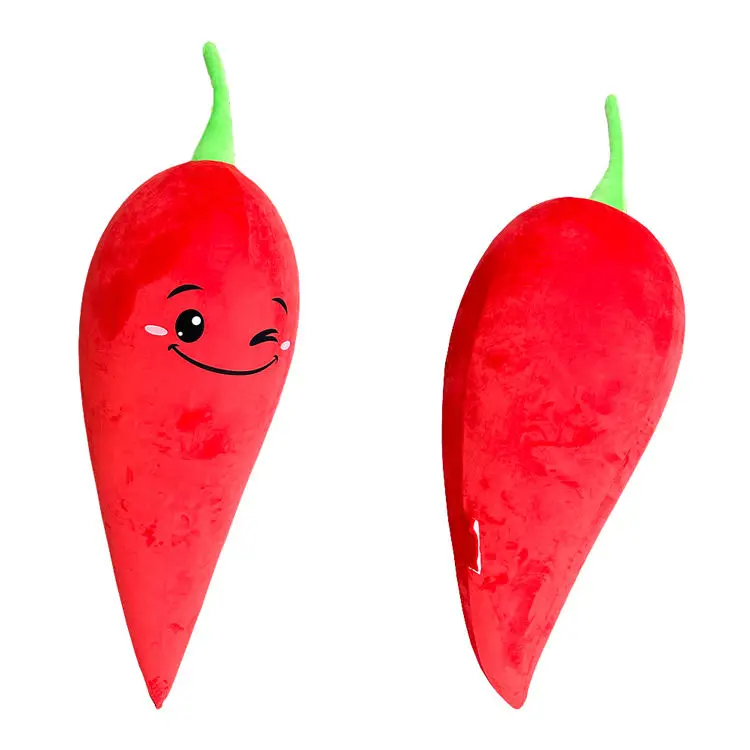 Giant pepper inflatable plush toy customized available 180cm inflatable pepper vegetable fruits plush toy inflatable cartoon toy