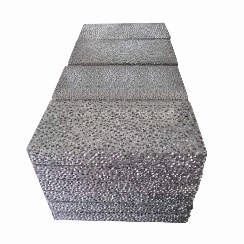 Soundproof Porous Open Cell Aluminium Foam Panels Spherical Soundproof Metal Aluminum Foam Al Sheet