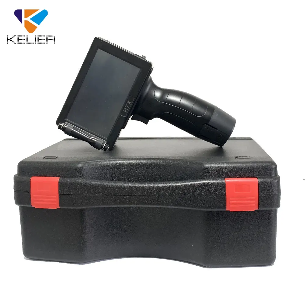  Лучший ручной принтер KELIER H7 уровень защиты IP5 600 точек/дюйм Высокое разрешение для струйной печати Дата нанесения логотипа DM
