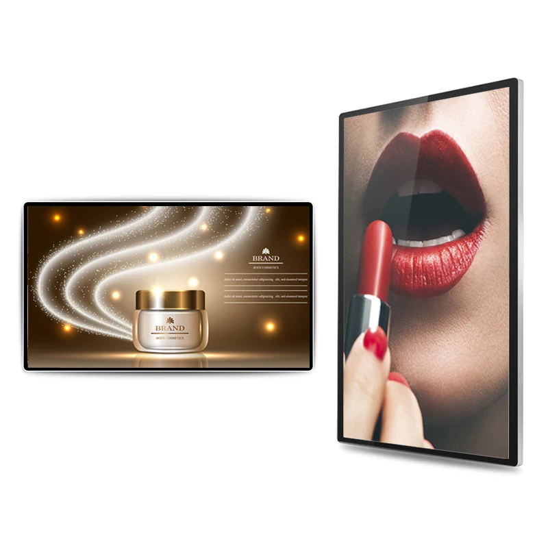Manufacturer Price Android 55 Inch Wall Mounted Wifi Lcd Touchscreen Monitor Digital Menu Board Shopping Mall Advertising Touch