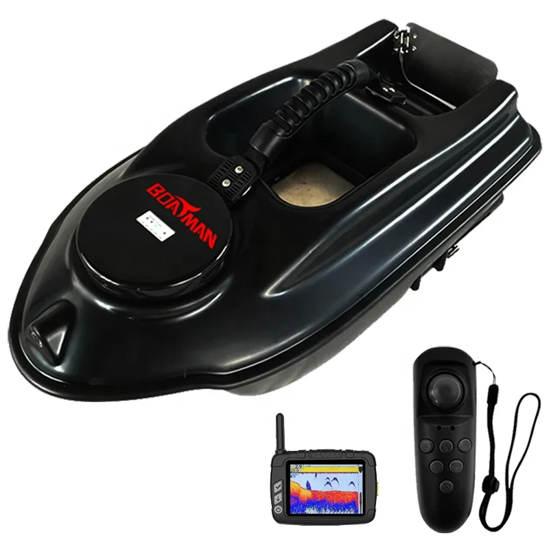 Long Distance Range 500 Meters with Elegant Controller and Fish Finder Sonar Fishing Bait Boats