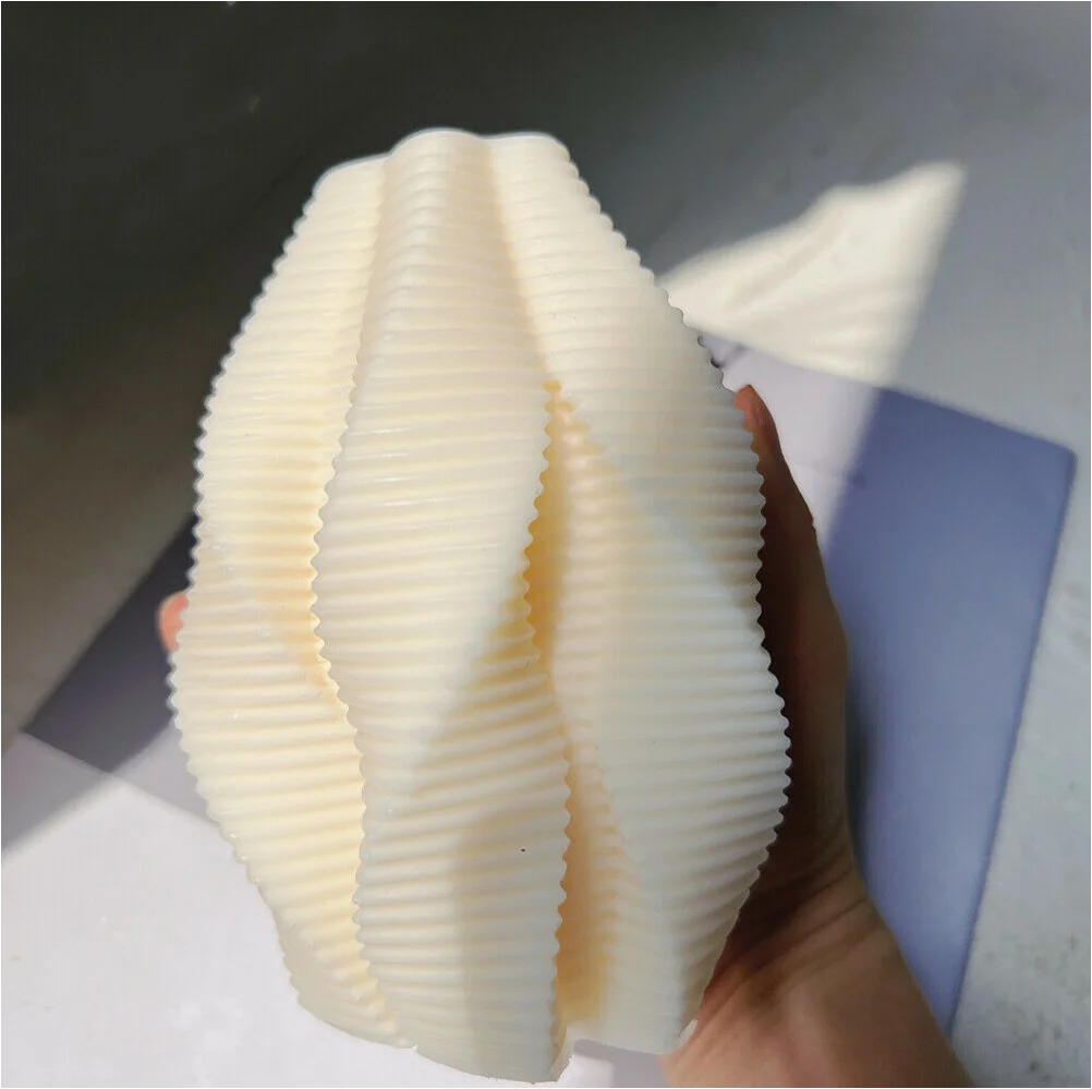 sla sls 3d printing custom silicona velas candle molds geometric model silicone mold for candles