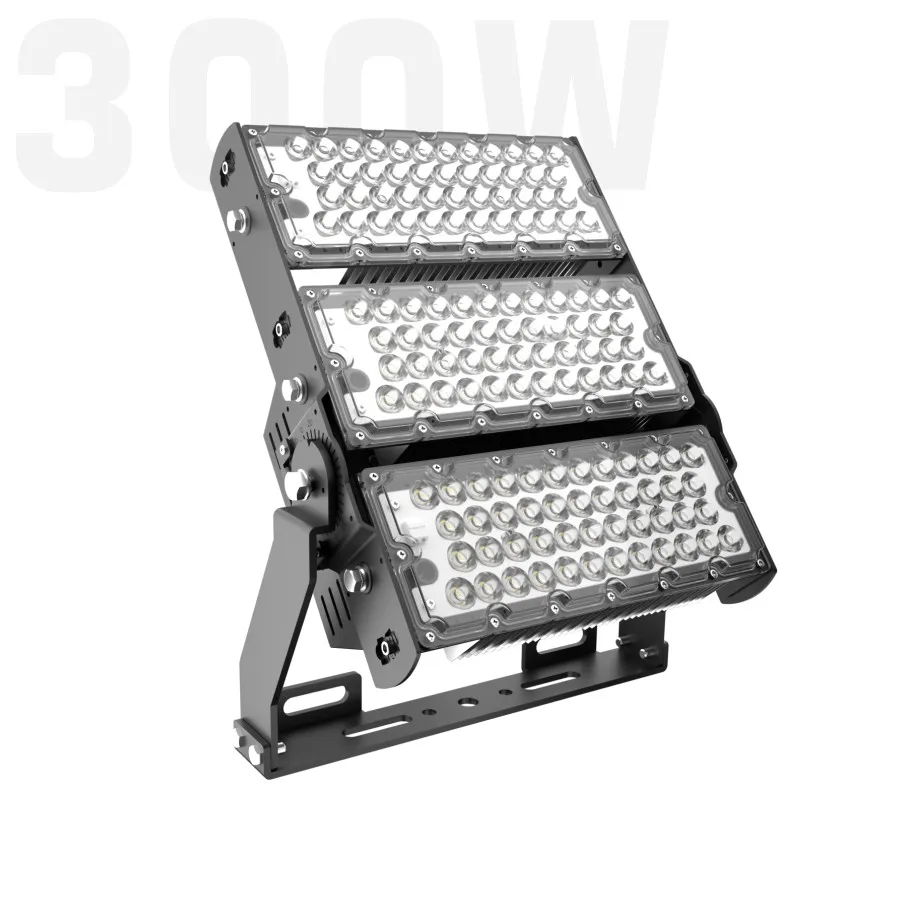 Outdoor Badminton Court 300 Watt LED Stadium Light LED High Mast Light 300W LED High Mast Stadium Lighting
