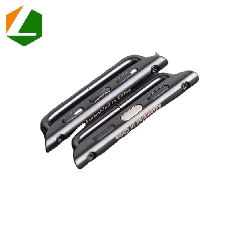 Наручные часы Apple Iwatch se 6 5 4 3 2 1 с высококачественным зажимом из нержавеющей стали CNC iwatch