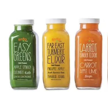 250ml 350ml 500ml clear french square beverage glass bottle cold pressed juice bottles with cap