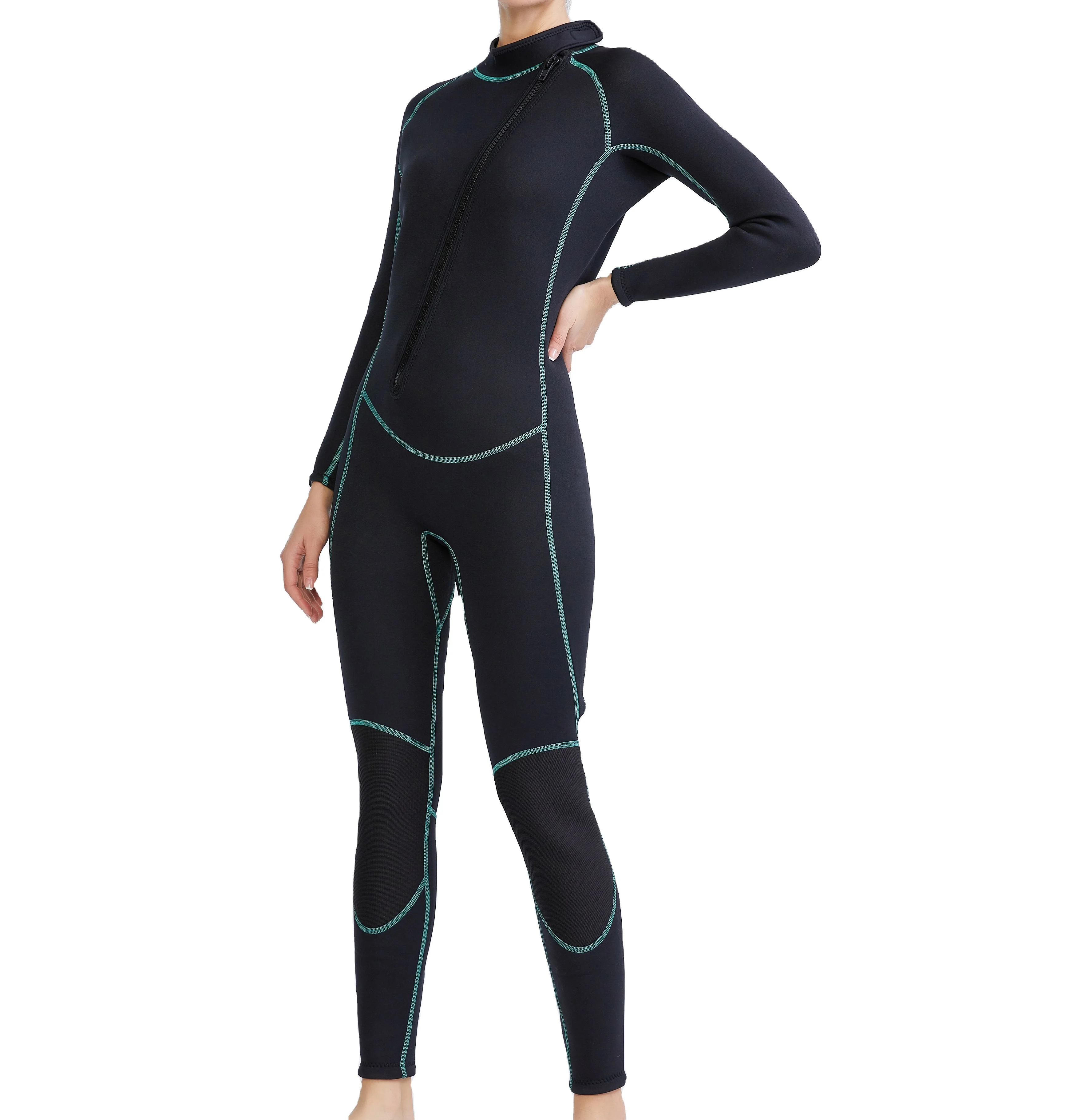 3MM SCR Neoprene Unisex Swimming snorkcling Wetsuit Surfing Full Body dive