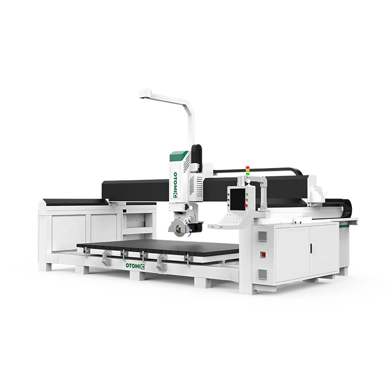 Supplier Economic Cost 4 axis bridge saw otomic bridge saw cutting cnc marble granite cutting carving router for sale in Spain