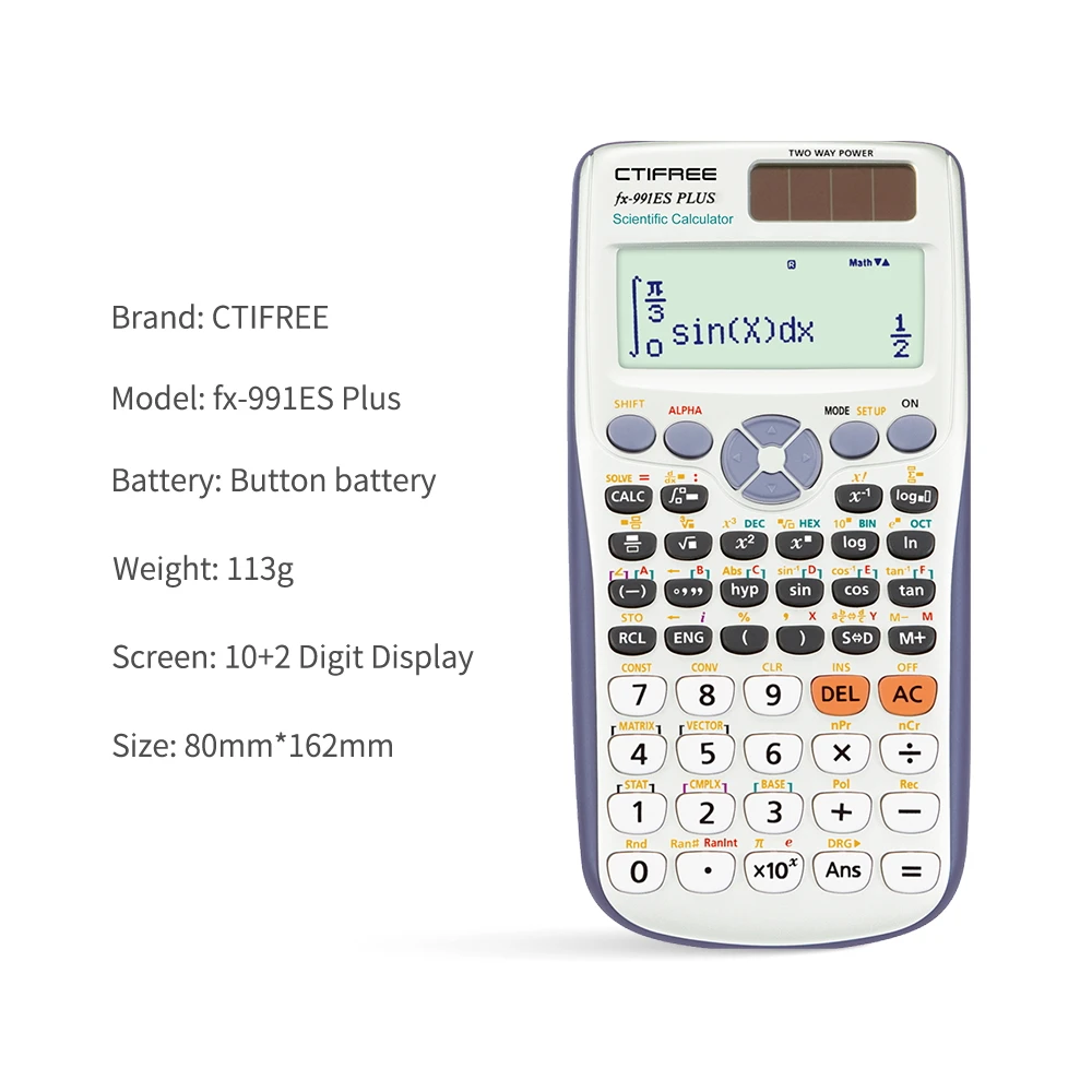 Mark Price Math exam professional students Fx-991ESP custom high quality electronic scientific calculator