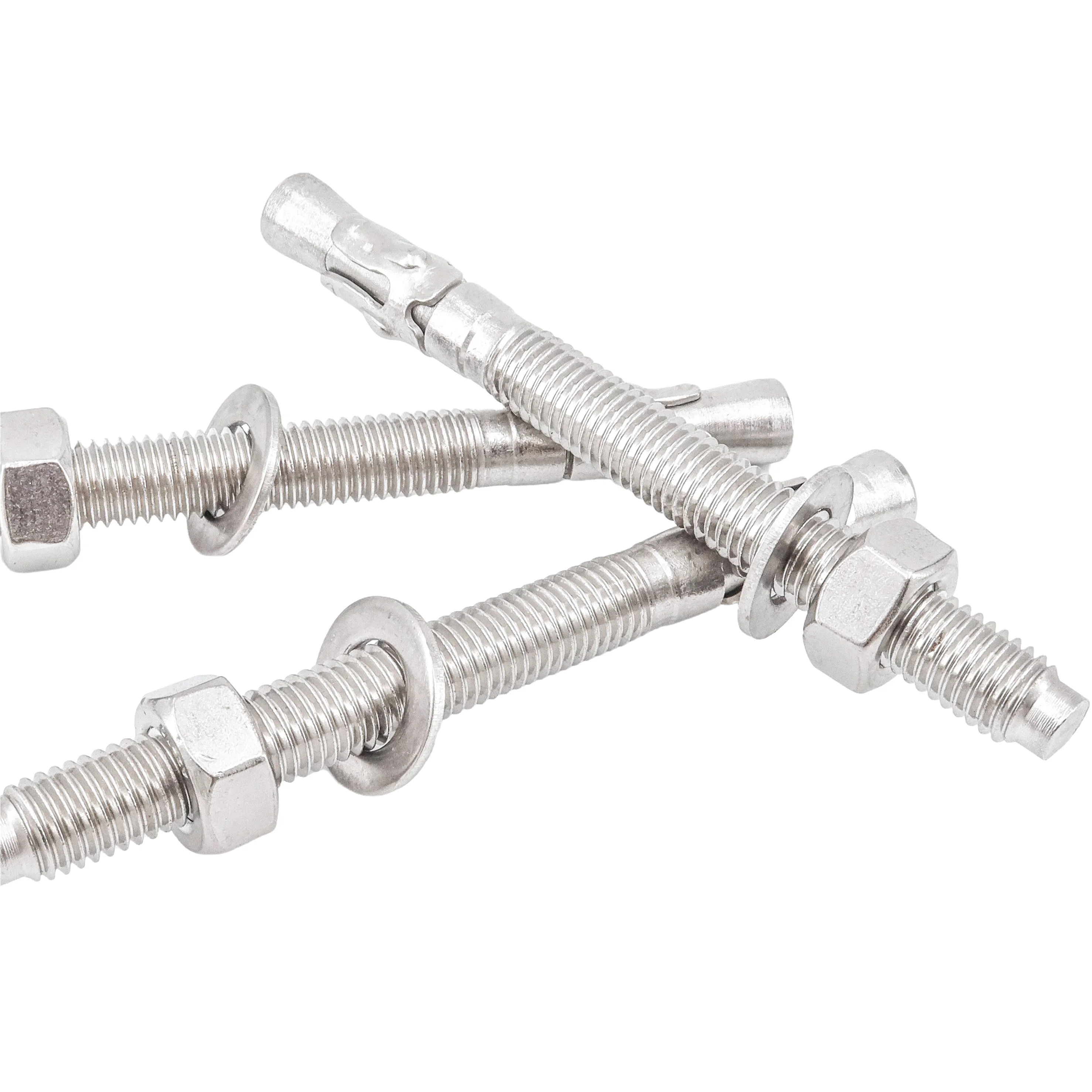 High Quality Stainless Steel Bolts Mechanical Anchor Bolt 304 M12 *120 Expansion Wedge Anchors Bolt