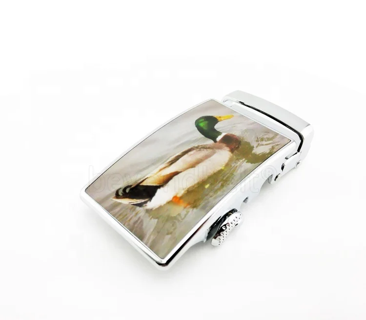 Personal Design Logo Image Photo Customize Picture Automatic Belt Buckle for Ratchet Leather Belt Low MOQ